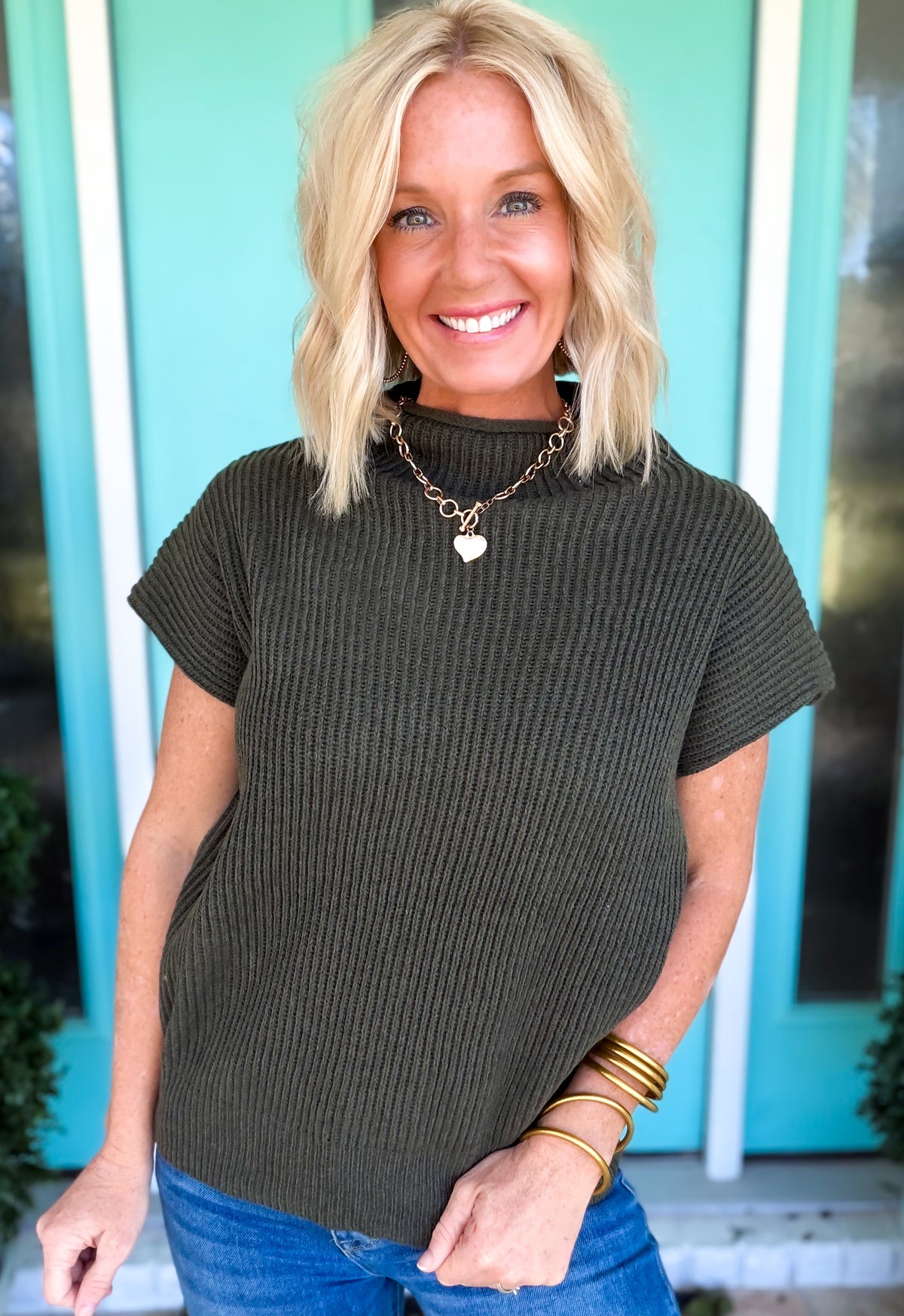 Shoulder Check Sweater