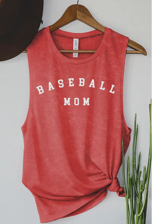 BASEBALL MOM GRAPHIC TANK