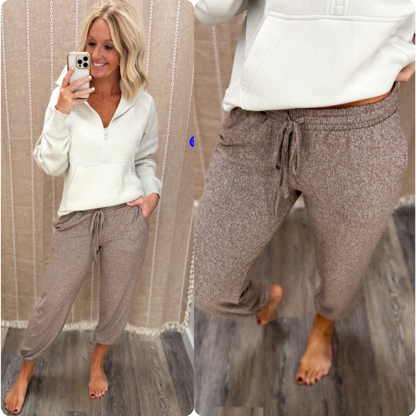 Soft Melange Joggers *Black Fri Deal*