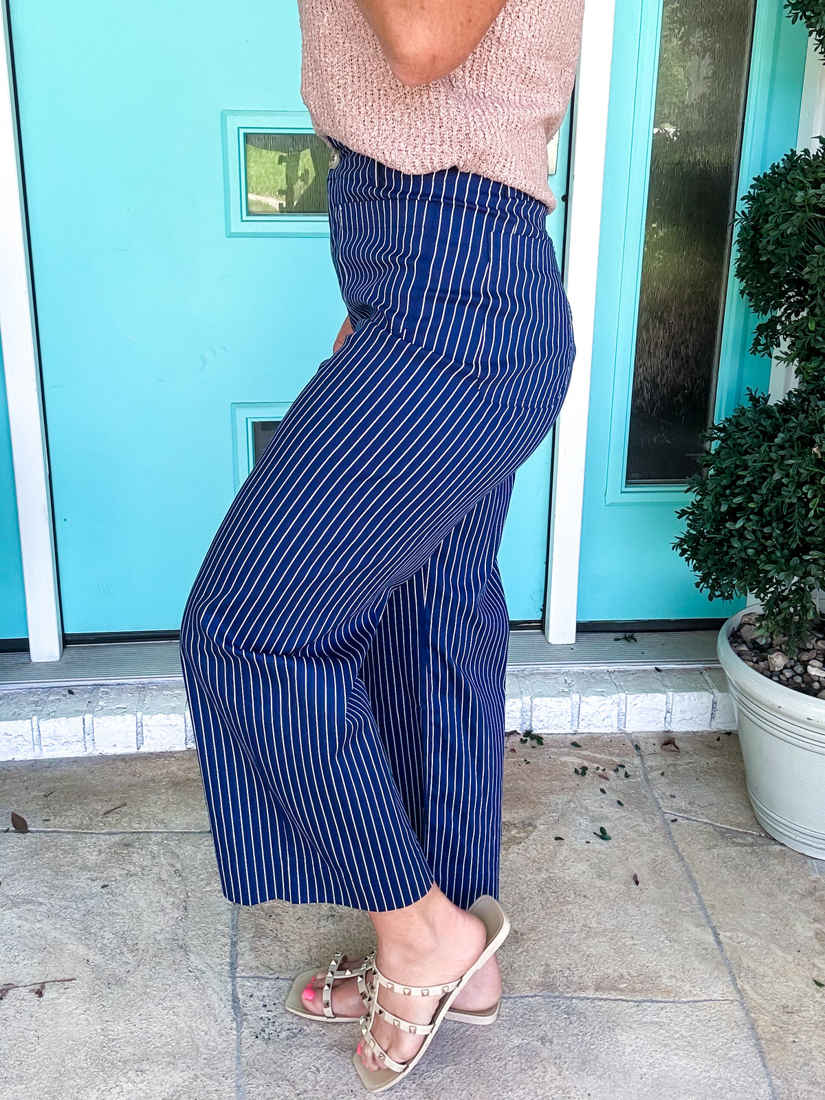 City Line Striped Pant
