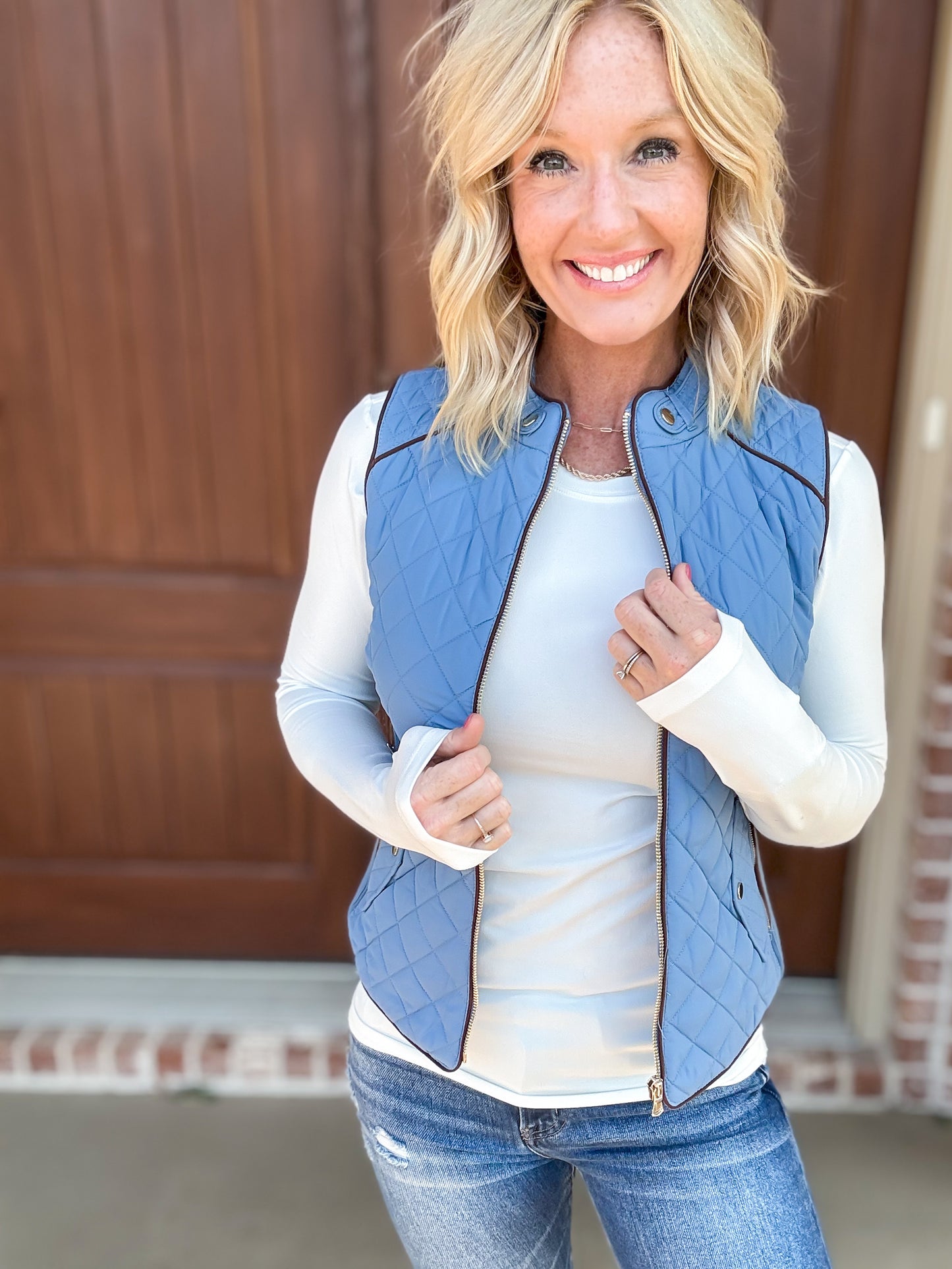 The Susan Quilted Vest