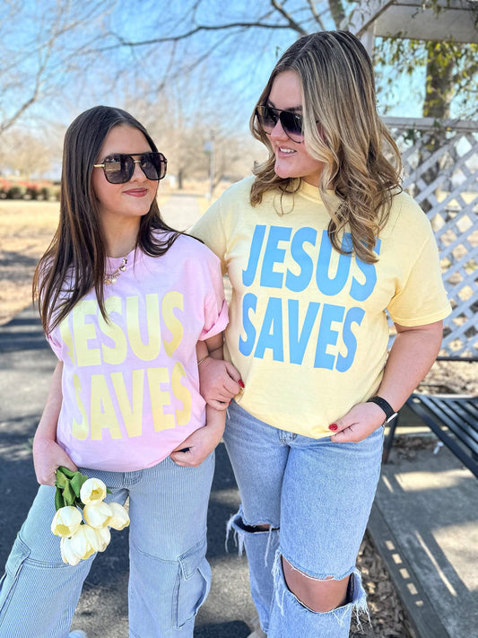 Jesus Saves Summer Tee