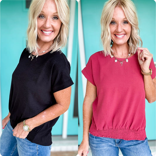 Sweetly Smocked Blouse