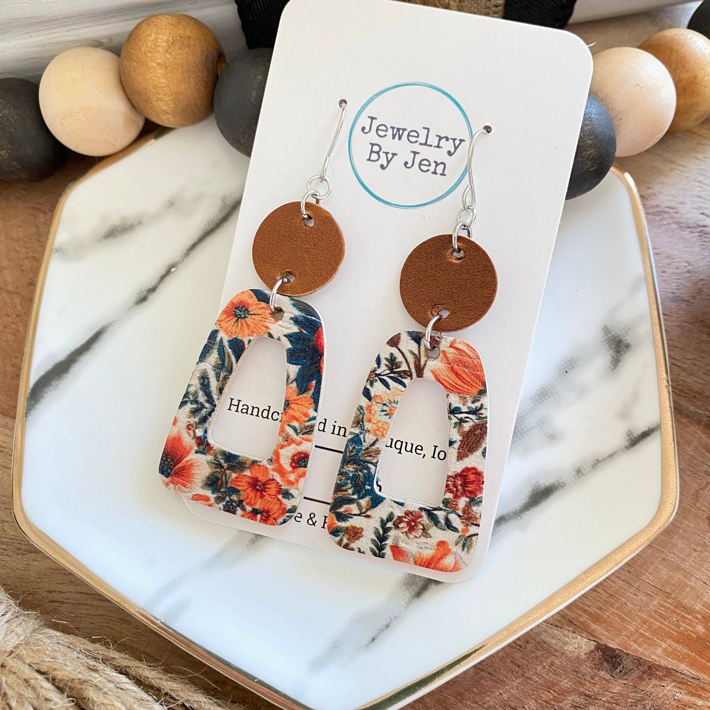 Trixie Earrings: Fall Garden