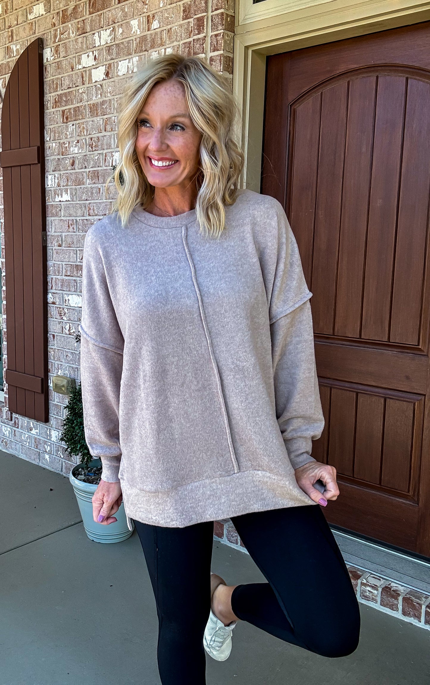 FABulous Front Seam Sweater