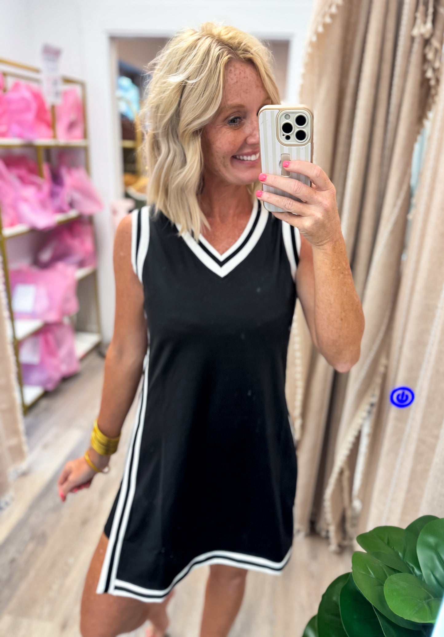 Sideline Tunic Biker Short Set | LUXE Material