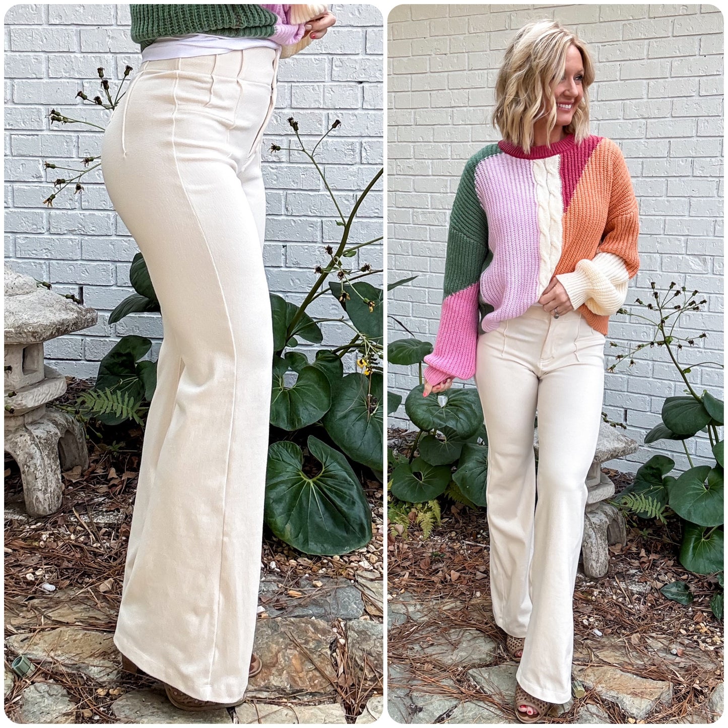 The Amelia Stretch Flared Pants SPRING 2025