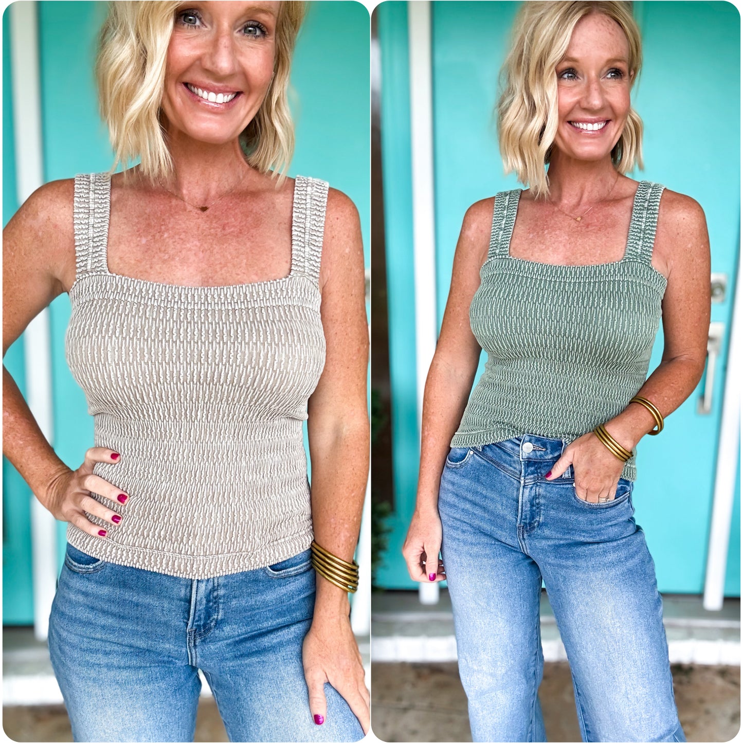 Stonewashed Soul Layering Tank
