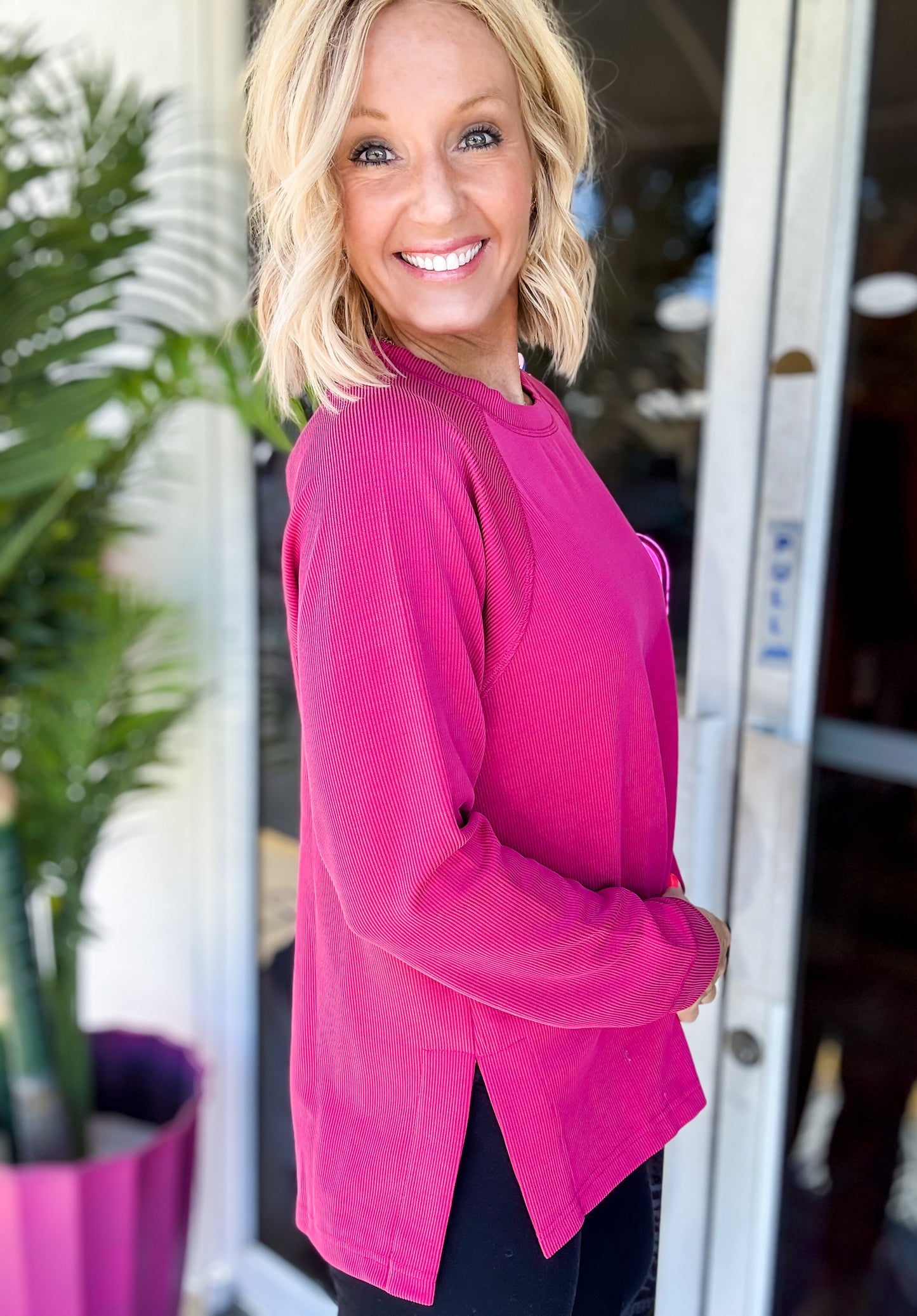 That Saturday Feeling Raglan LS by Mono B