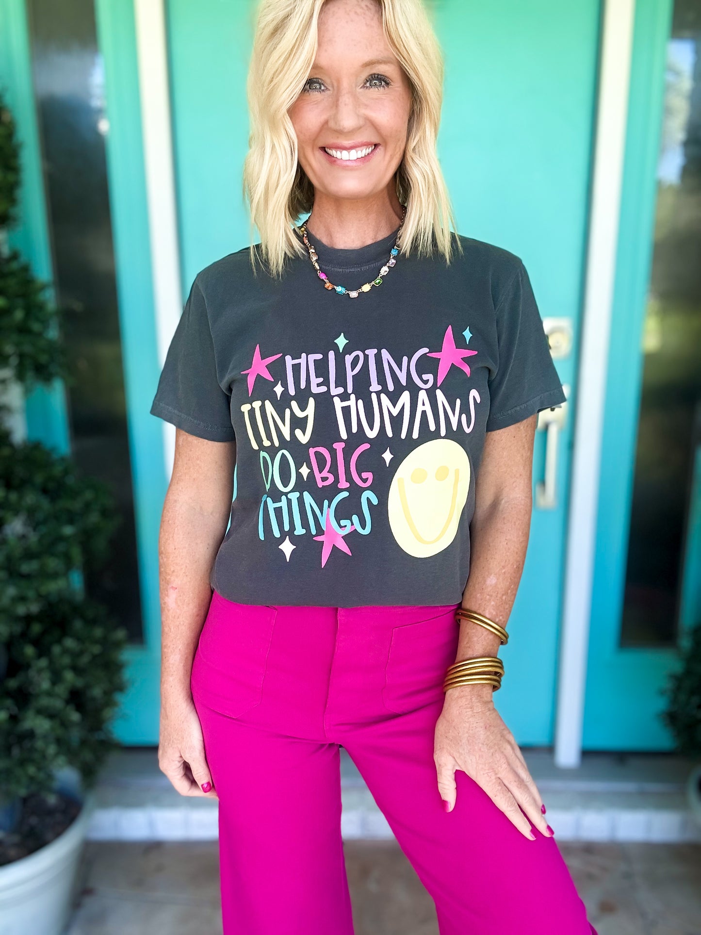 Helping Tiny Humans Do Big Things Tee