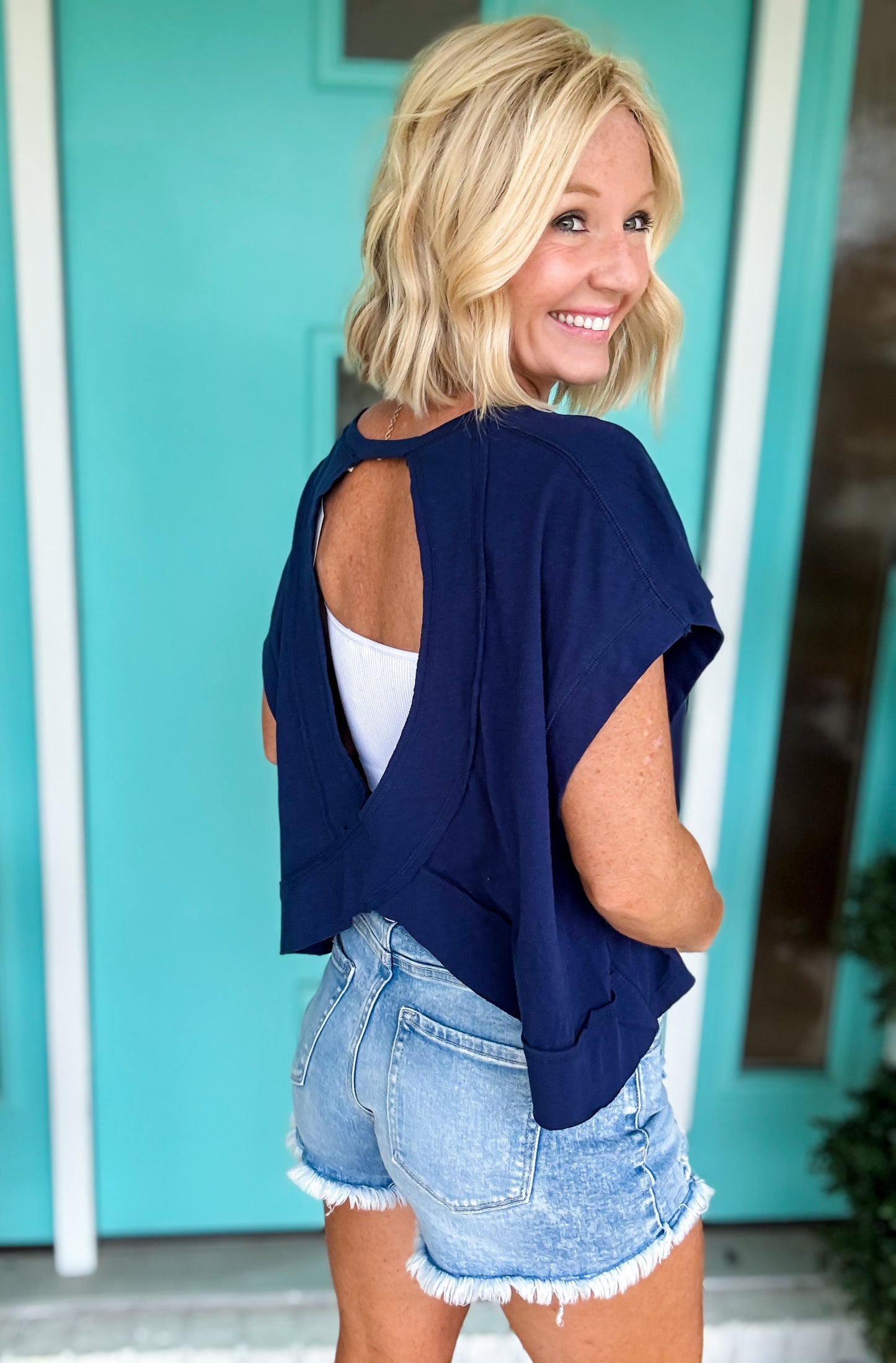 Back At It Athleisure Top