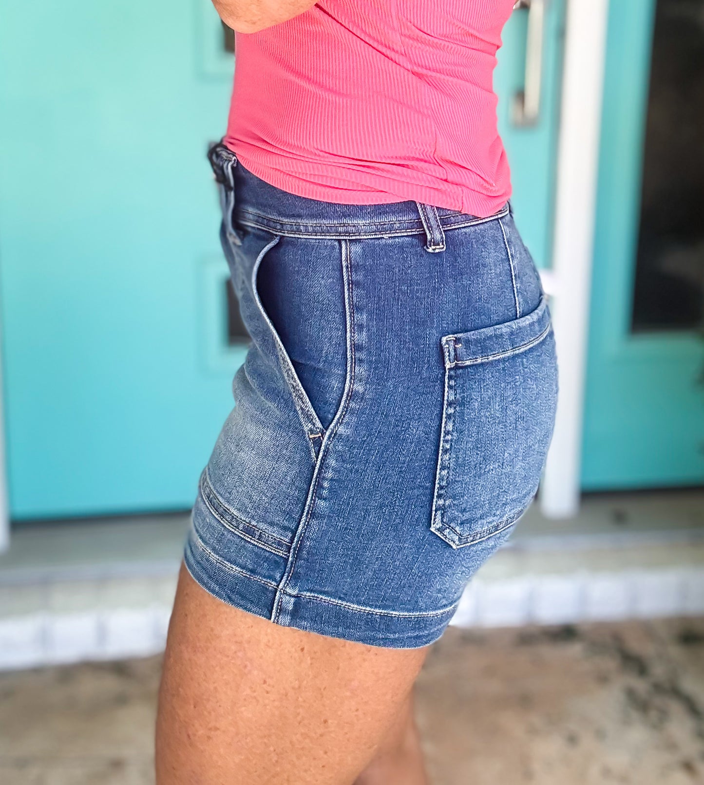 Street Chic Denim Shorts