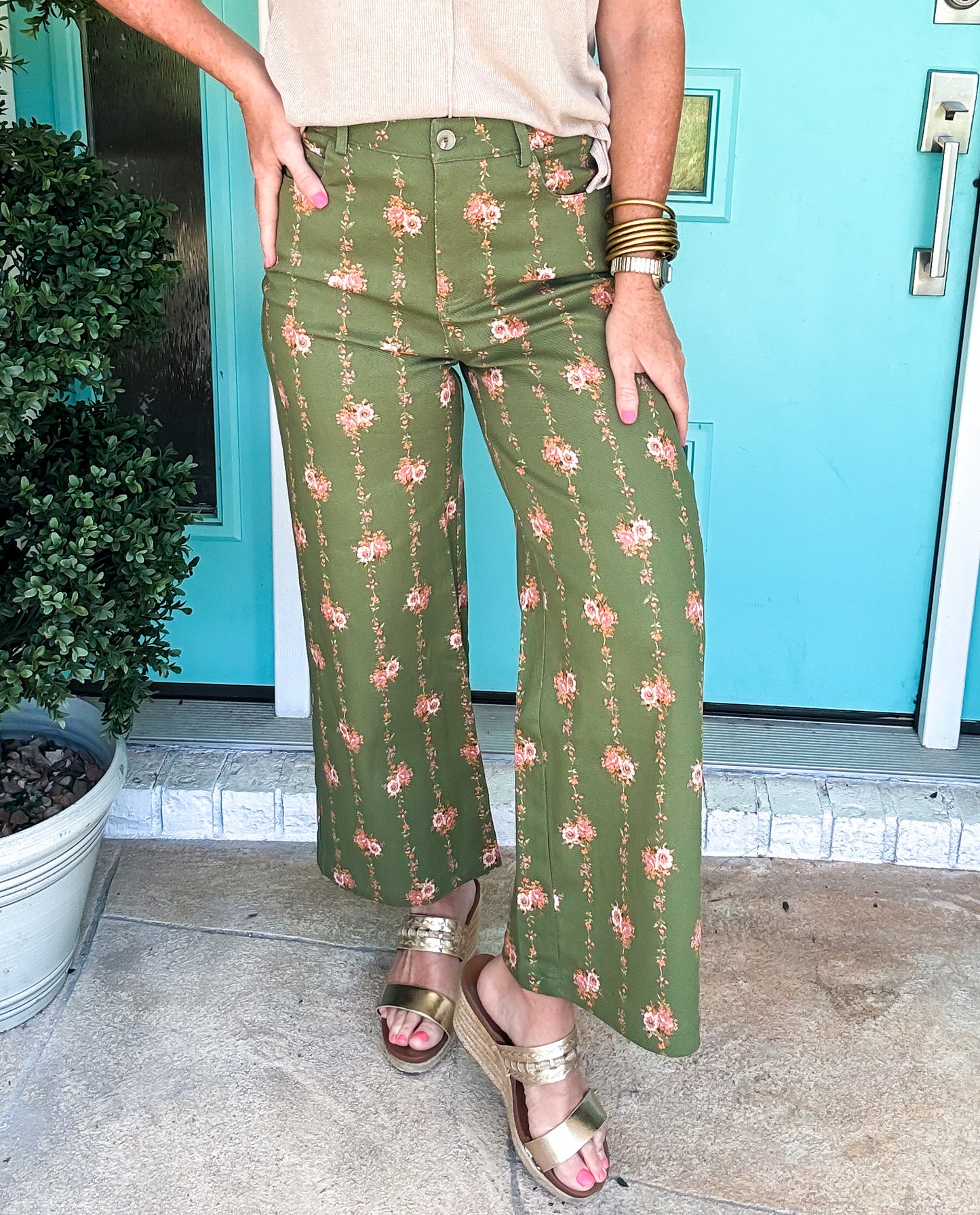Fall Garden Jeans