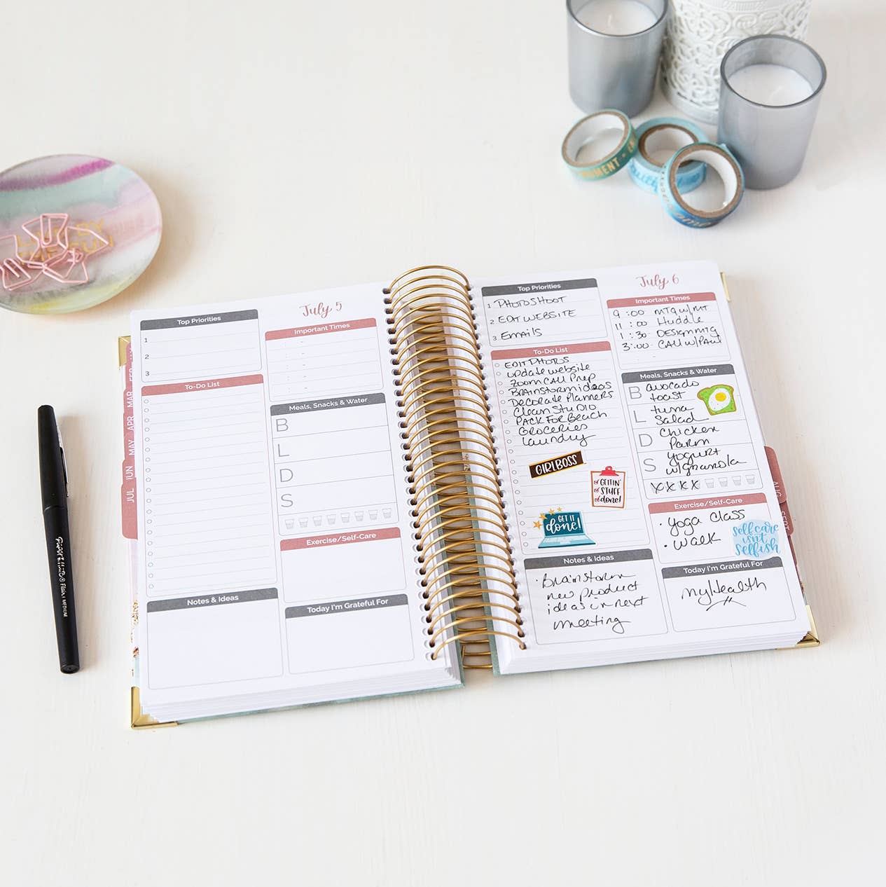 Daily To Do List Planner & Calendar