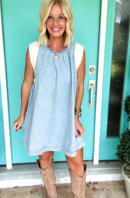 Simply Darling Denim Dress