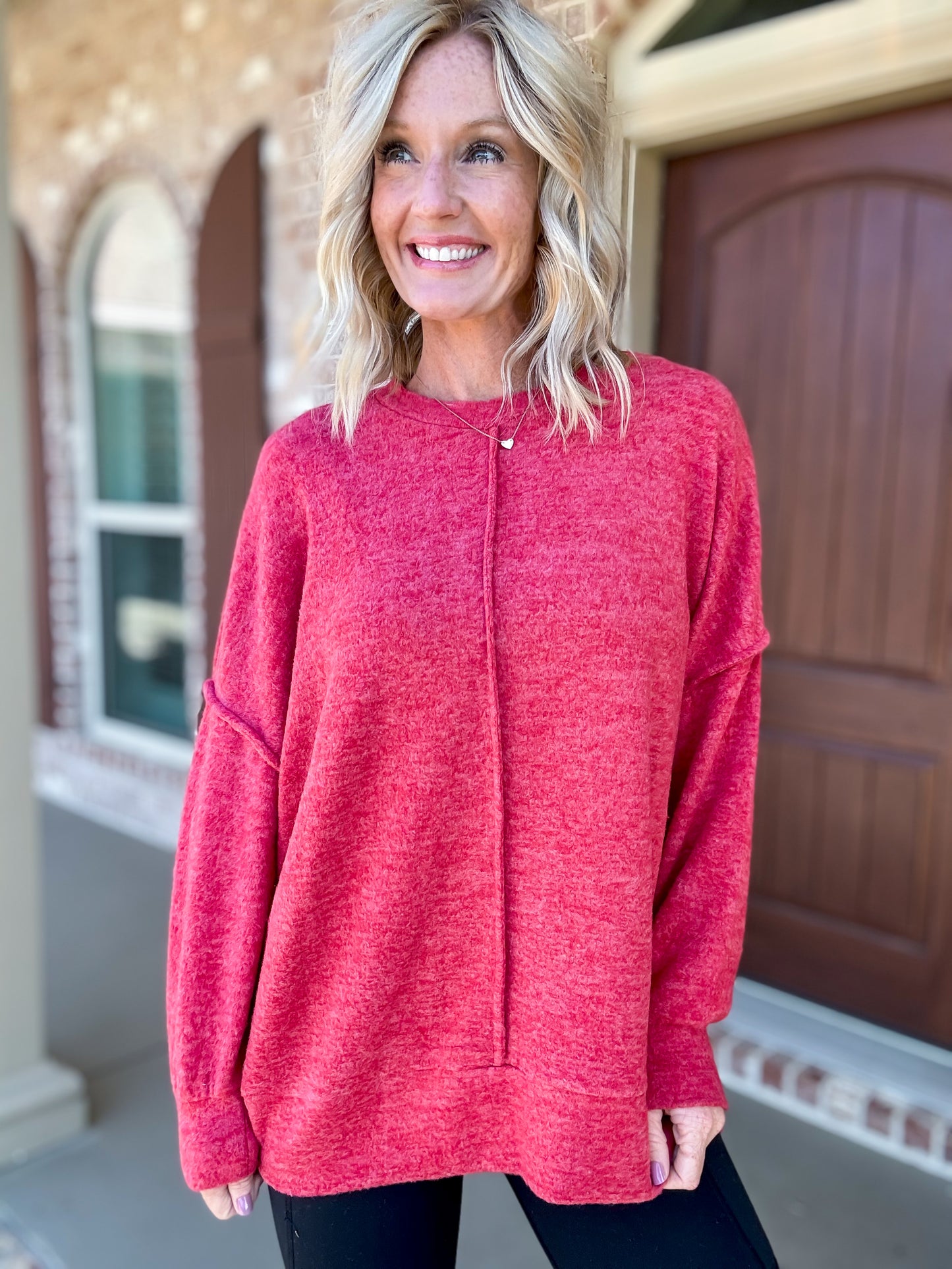 FABulous Front Seam Sweater