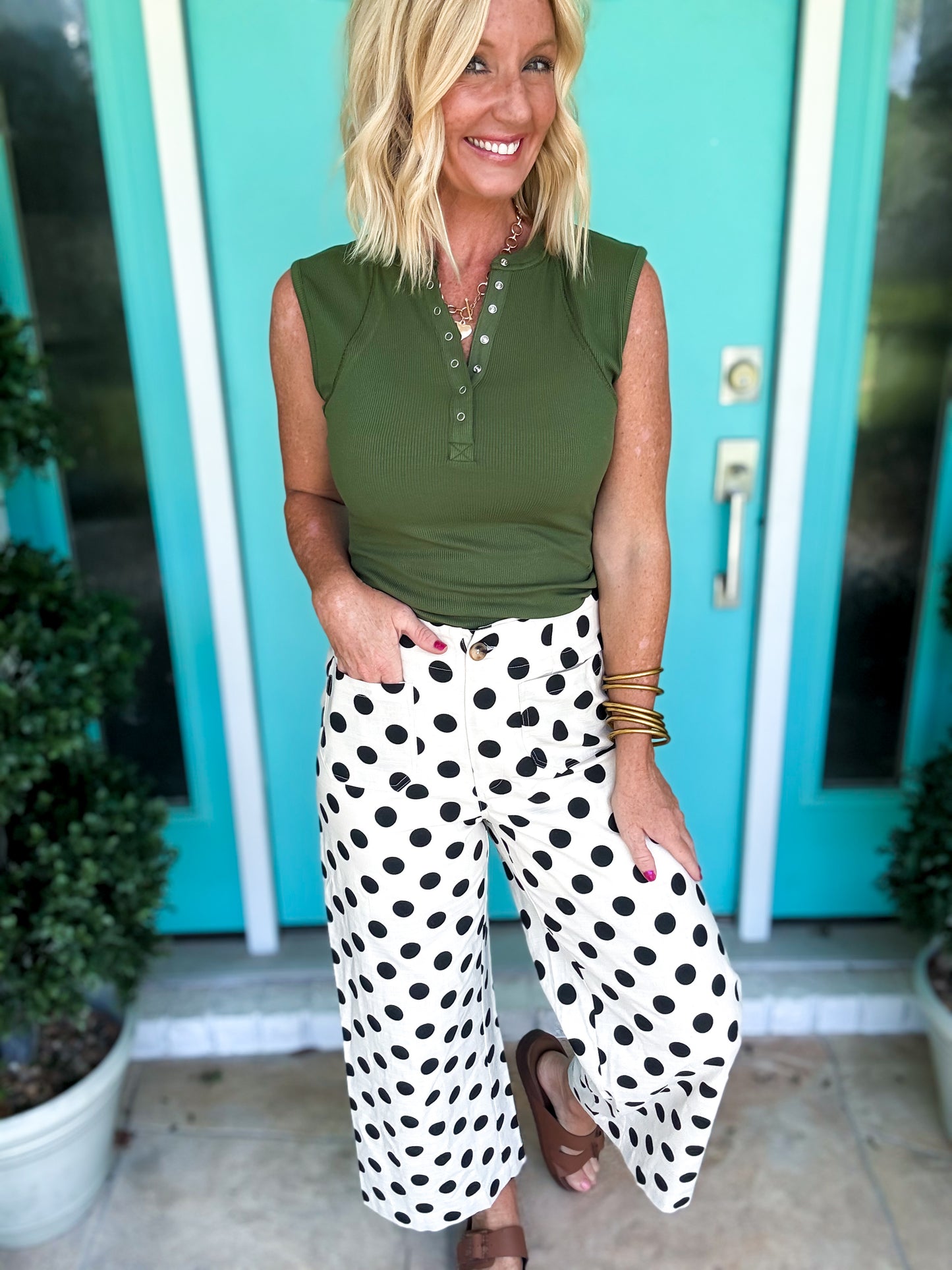Polka Dot Pants
