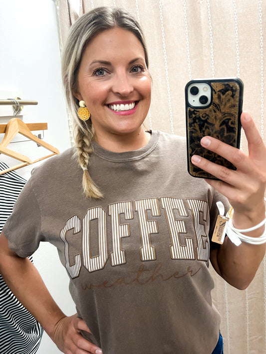 Coffee Weather Tee/Sweatshirt
