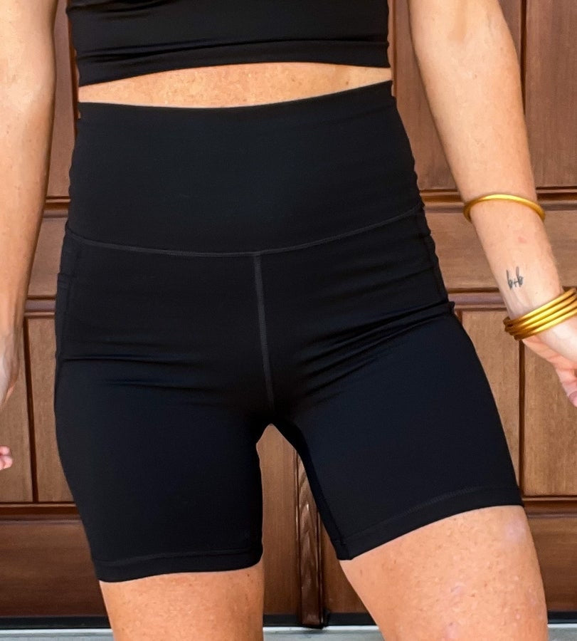 Tummy Control Biker Shorts w/ Pockets *Twenty 17 brand