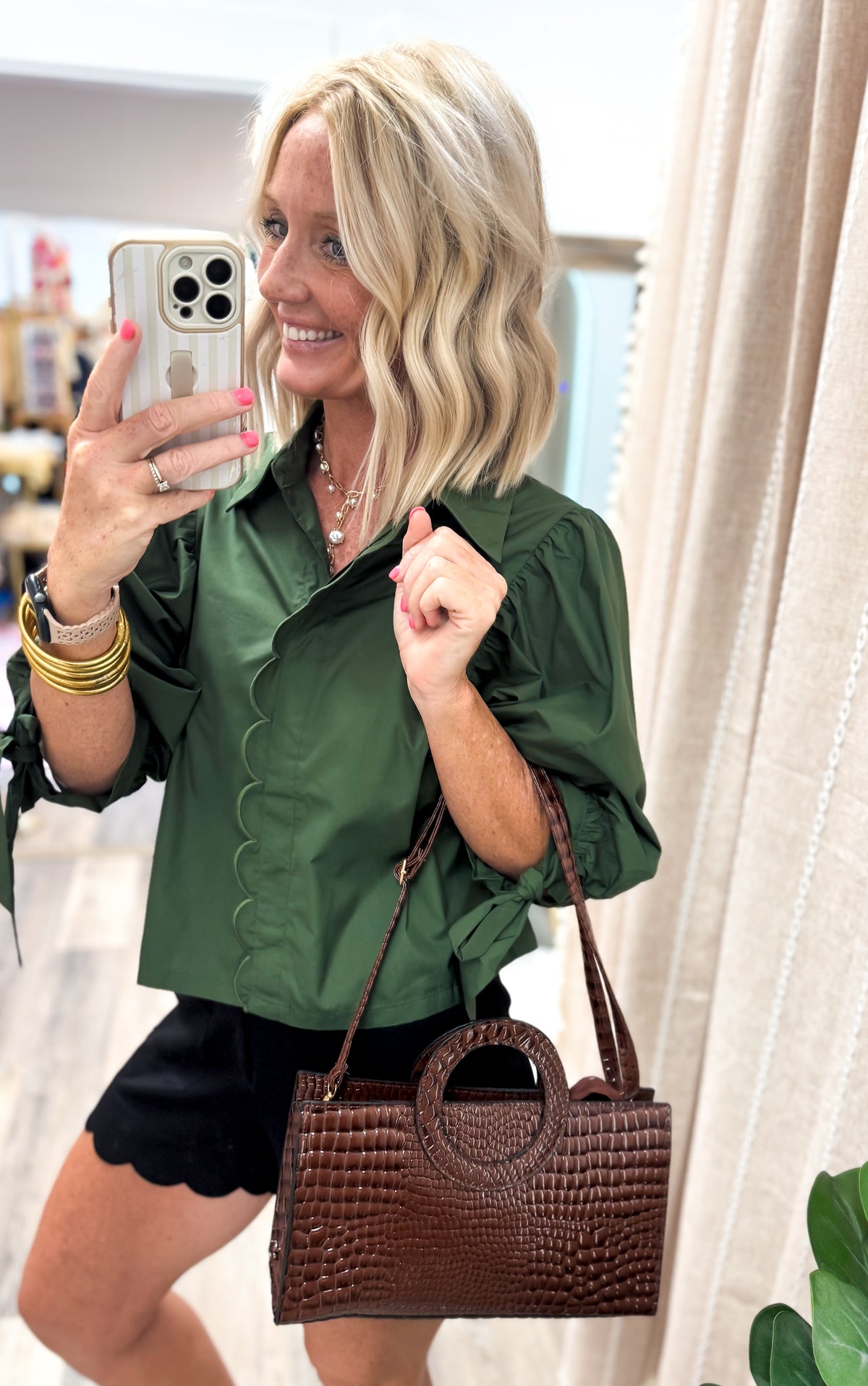 Crocodile Tote