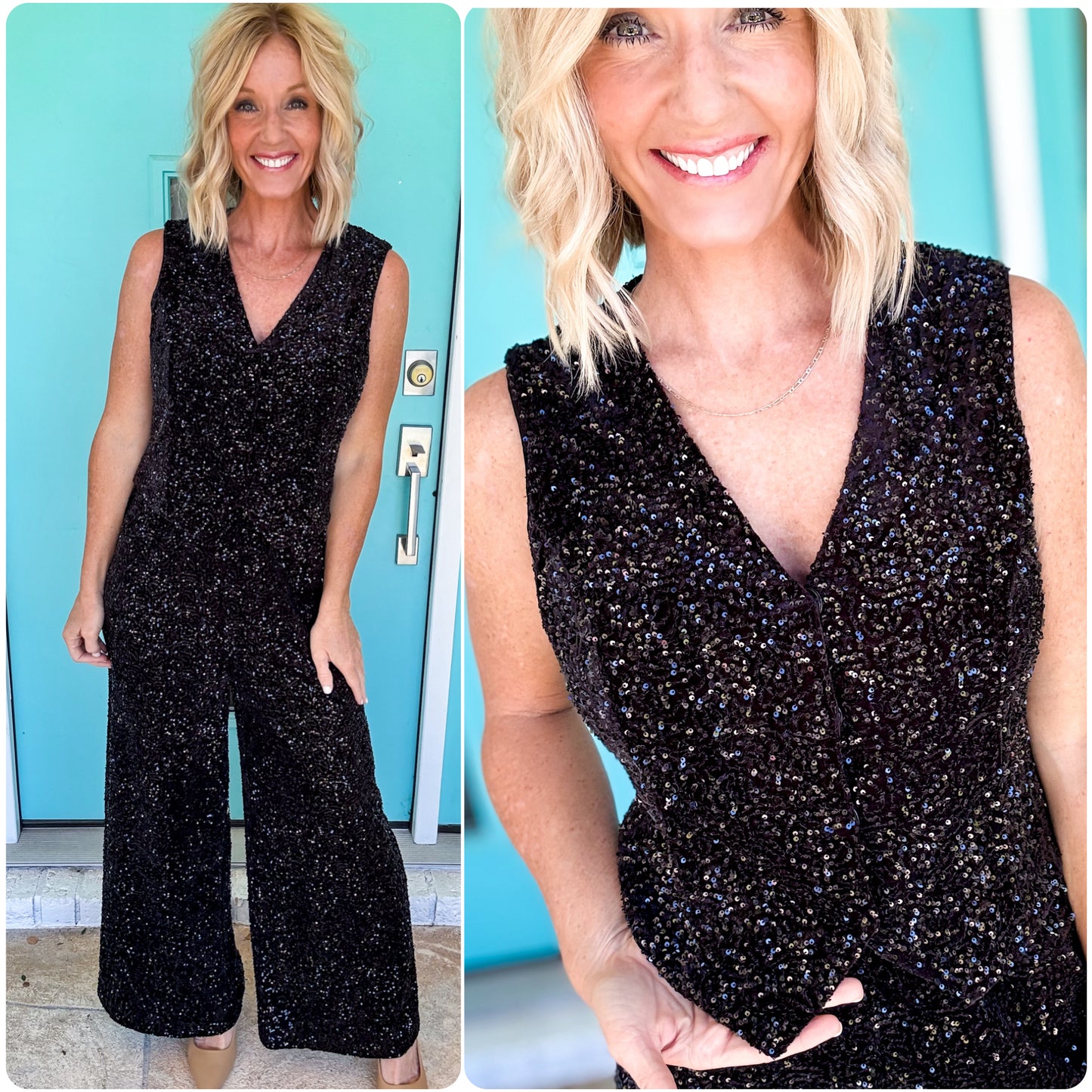 Midnight Glimmer Vest