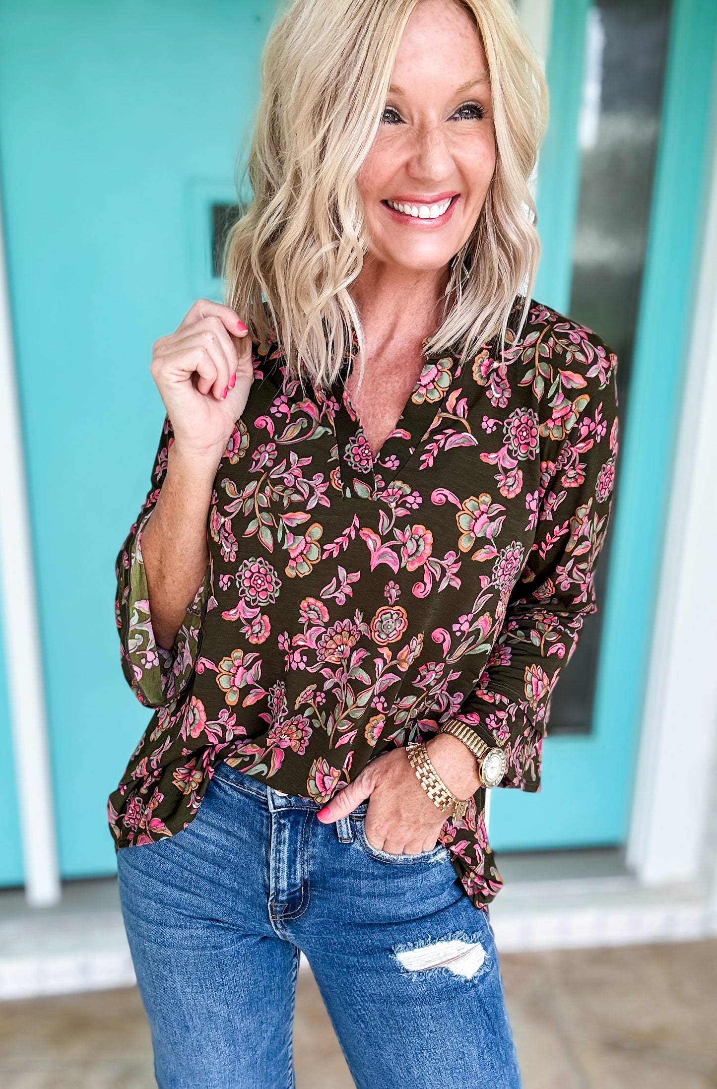 Blush Harvest Top