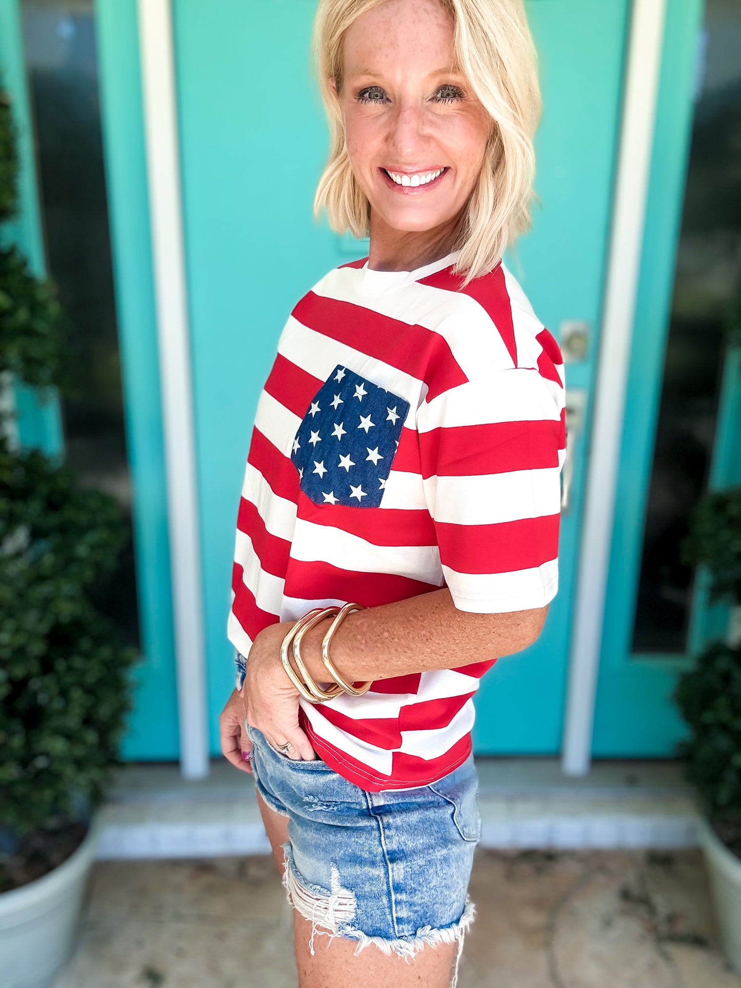 American Honey Oversized Top