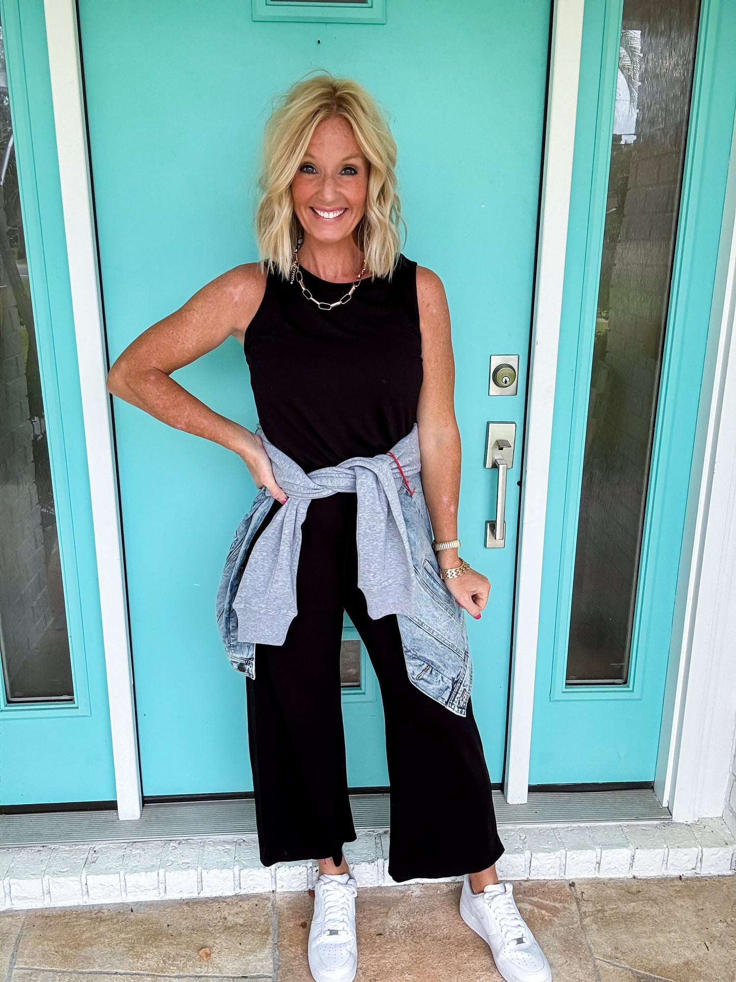 Falling Into Comfort Jumpsuit