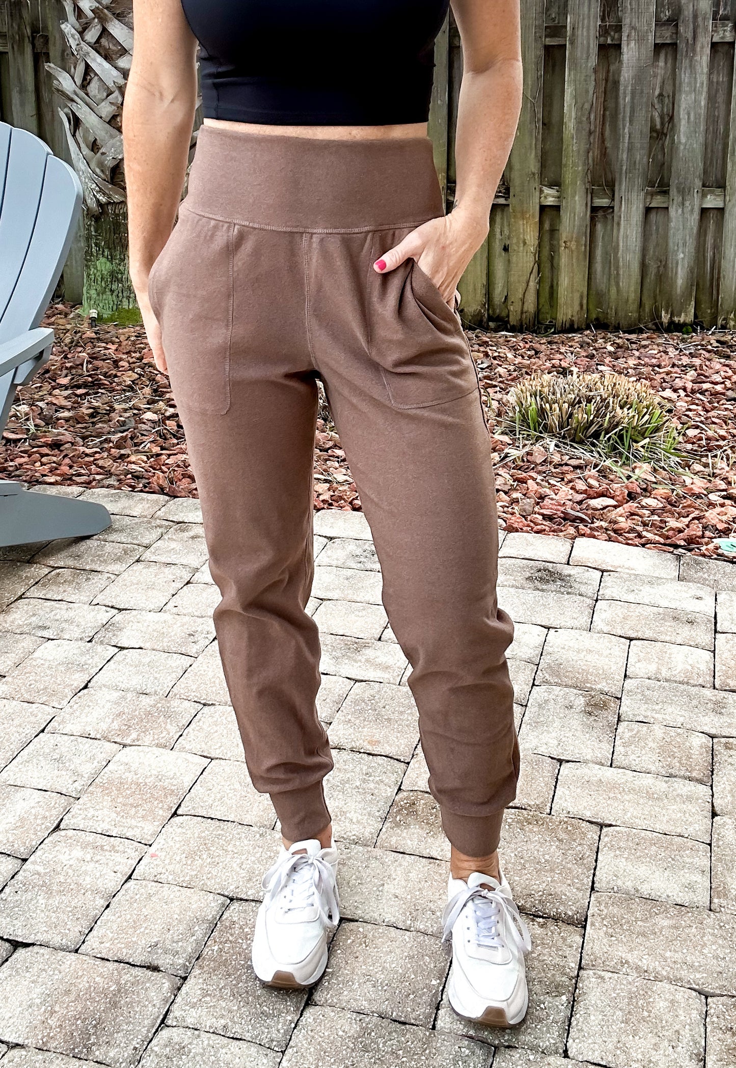 The Annie Brushed Jogger -- material is AMAZZZINGG