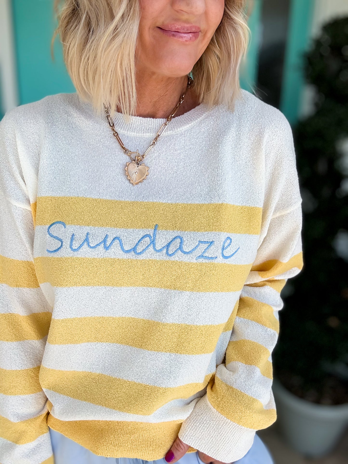 Sundaze Striped Top