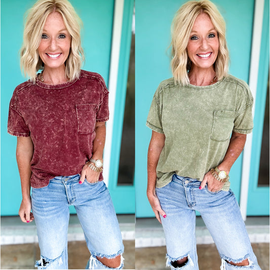 Rustic Faded Tee
