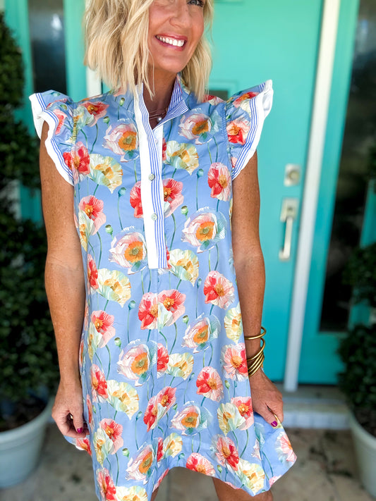 Bloomline Midi Dress