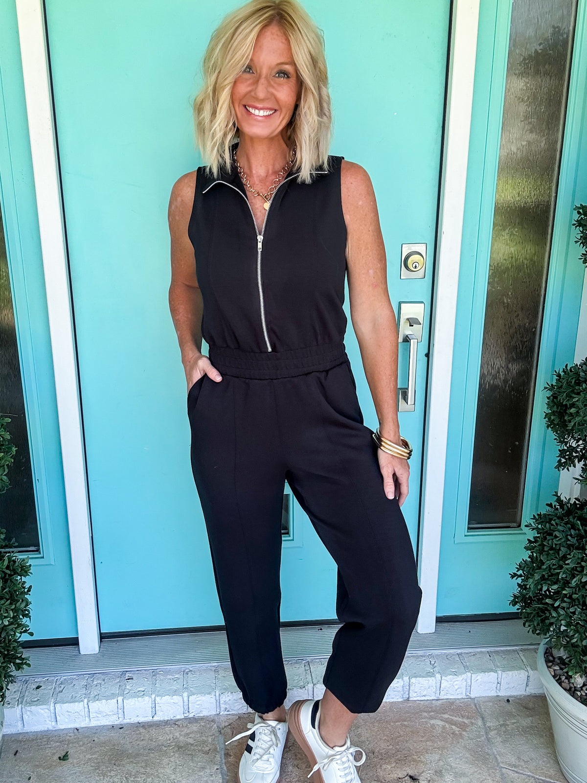 On The Move Scuba Jumpsuit