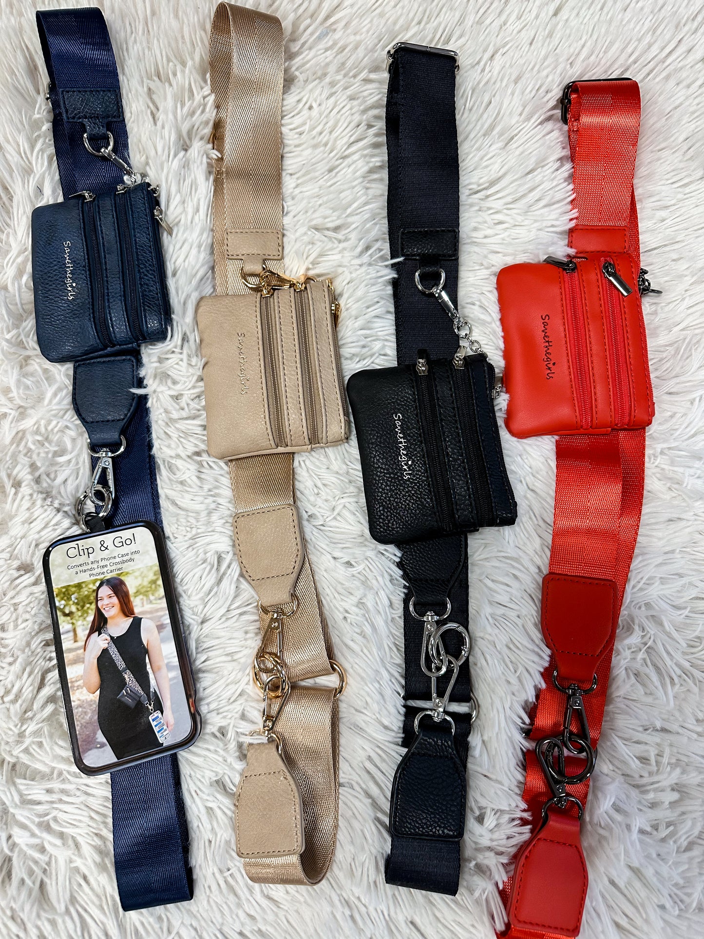 Clip & Go Athleisure Strap with Pouch
