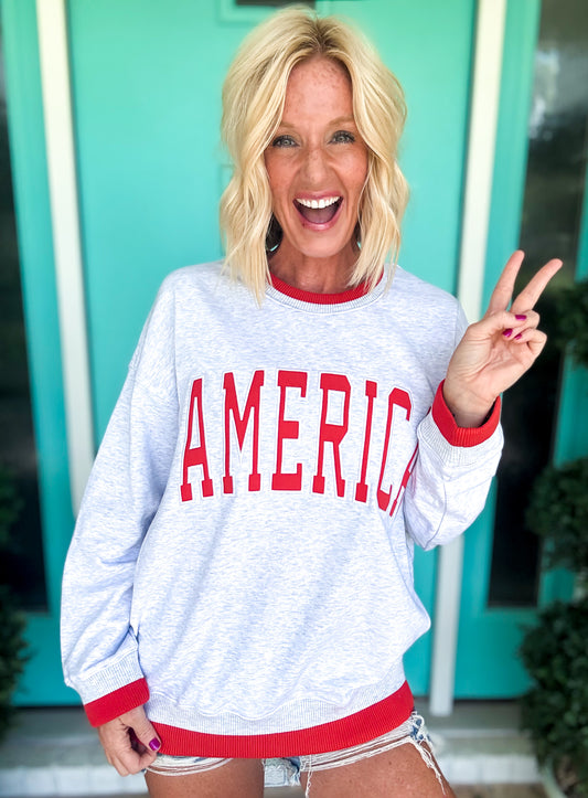 AMERICA Vintage Pullover