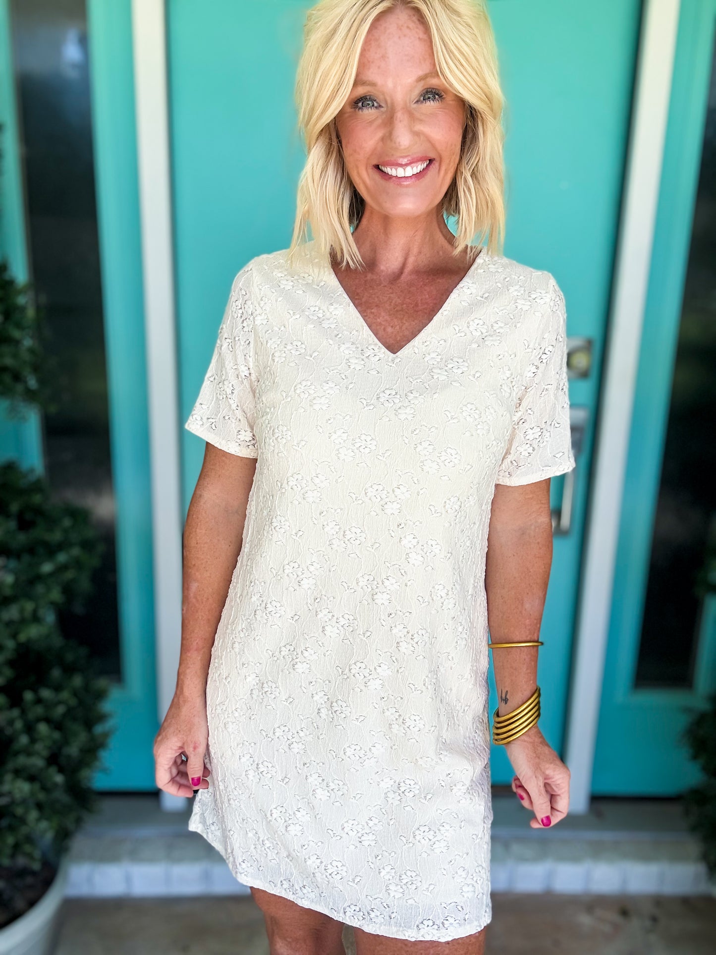 Lacey Shift Dress