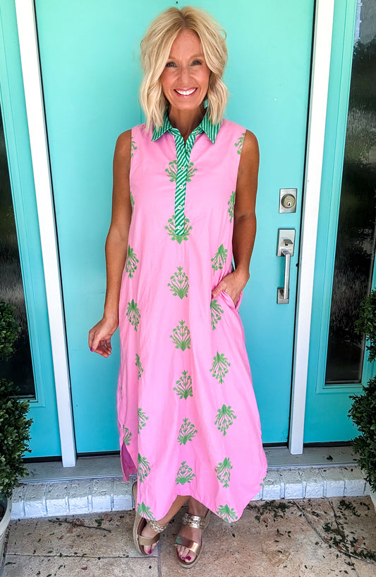 Garden Party Embroidered Dress