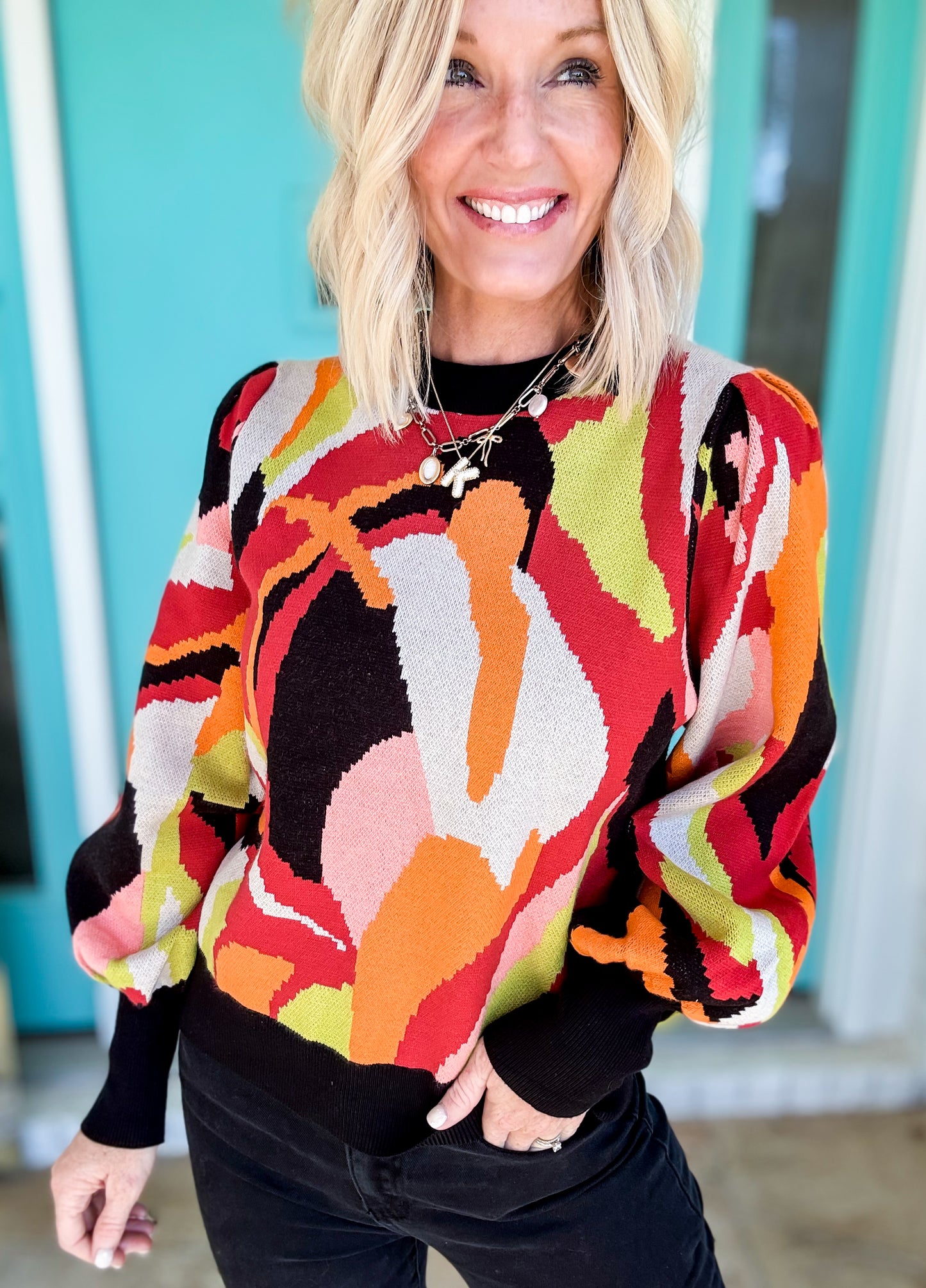 Harvest Heart Sweater