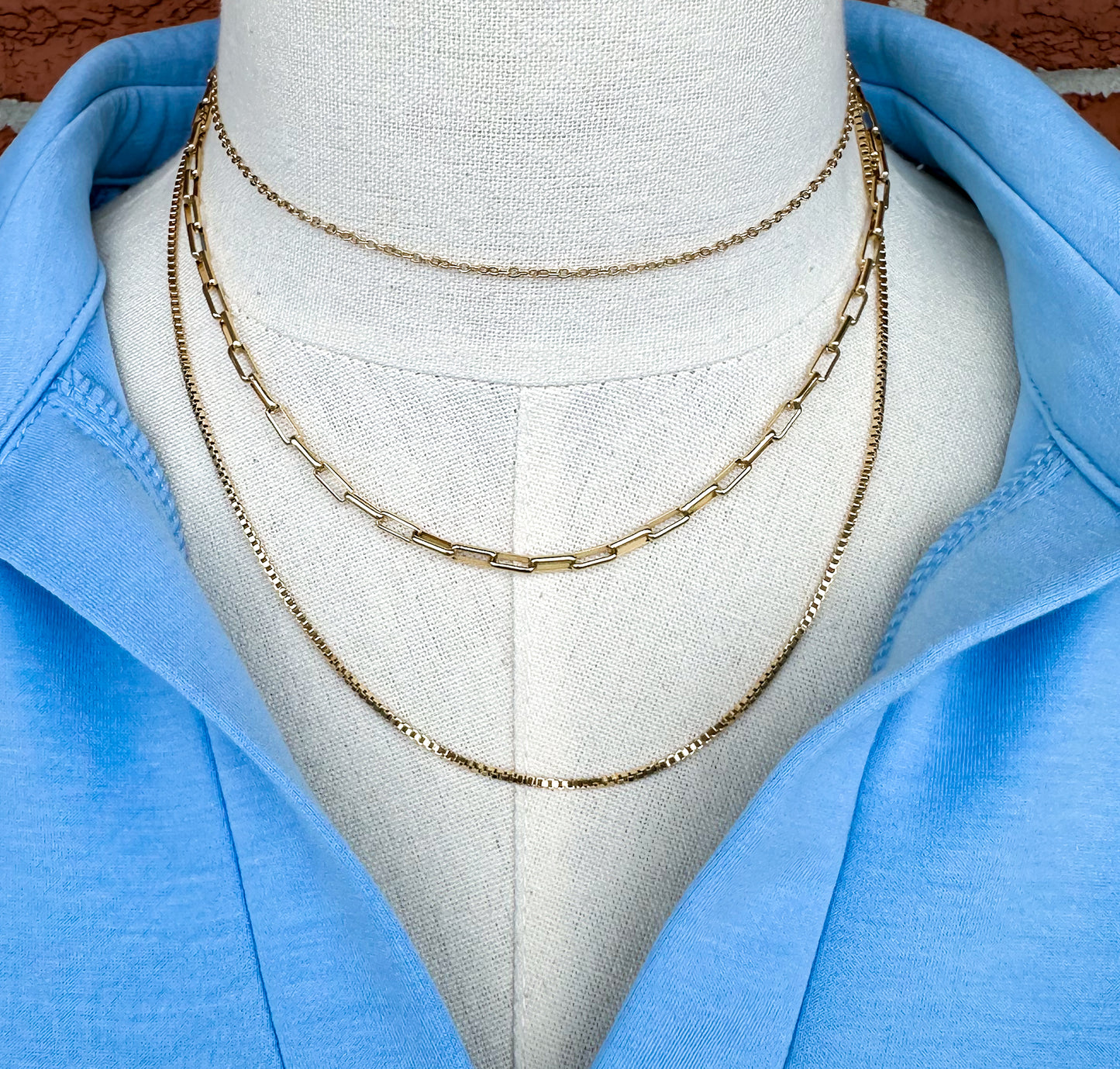 18k Layered Necklace