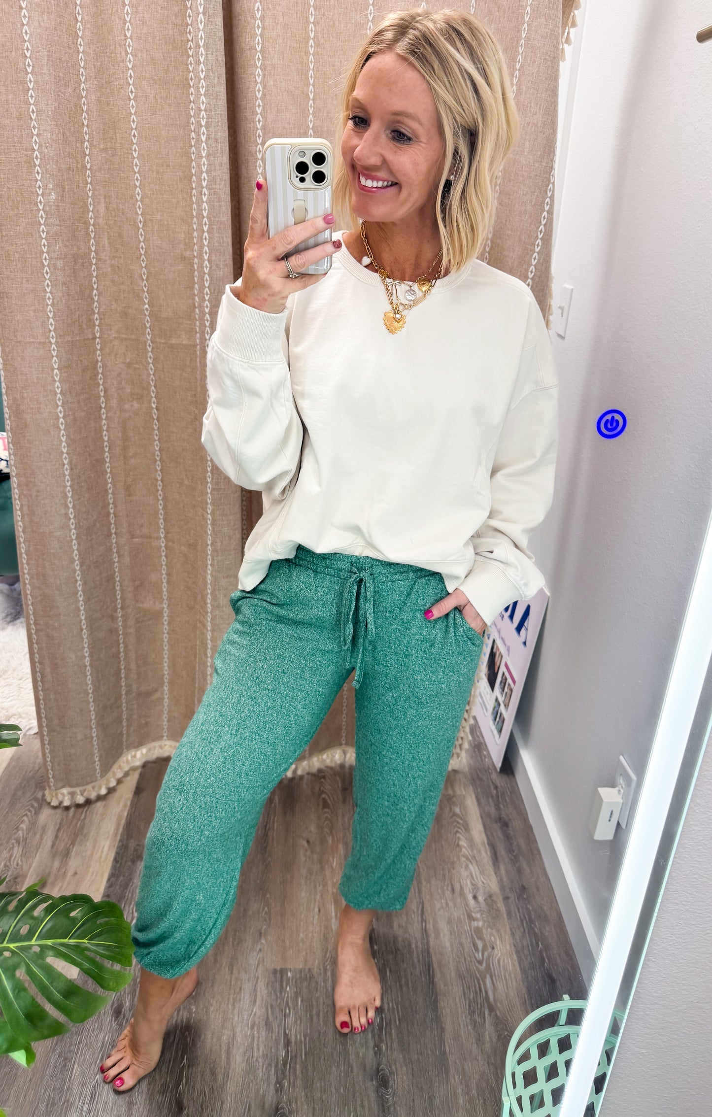 Soft Melange Joggers *Black Fri Deal*