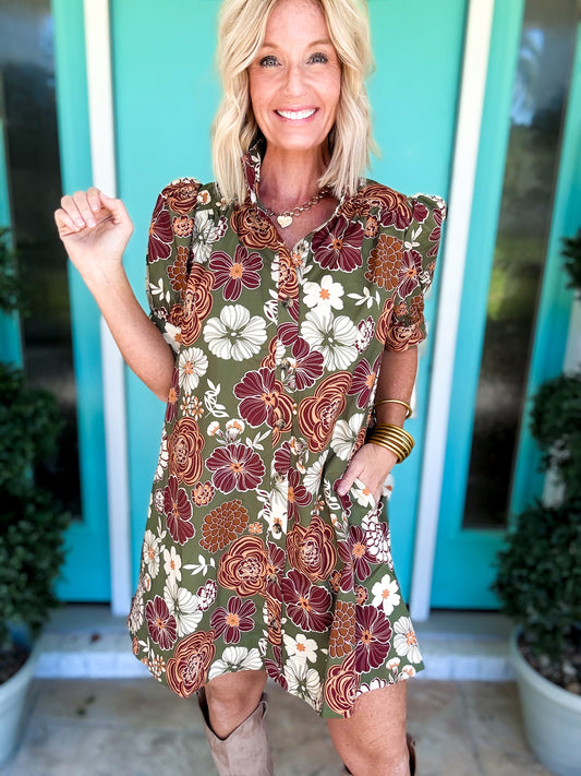 Harvest Bloom Dress