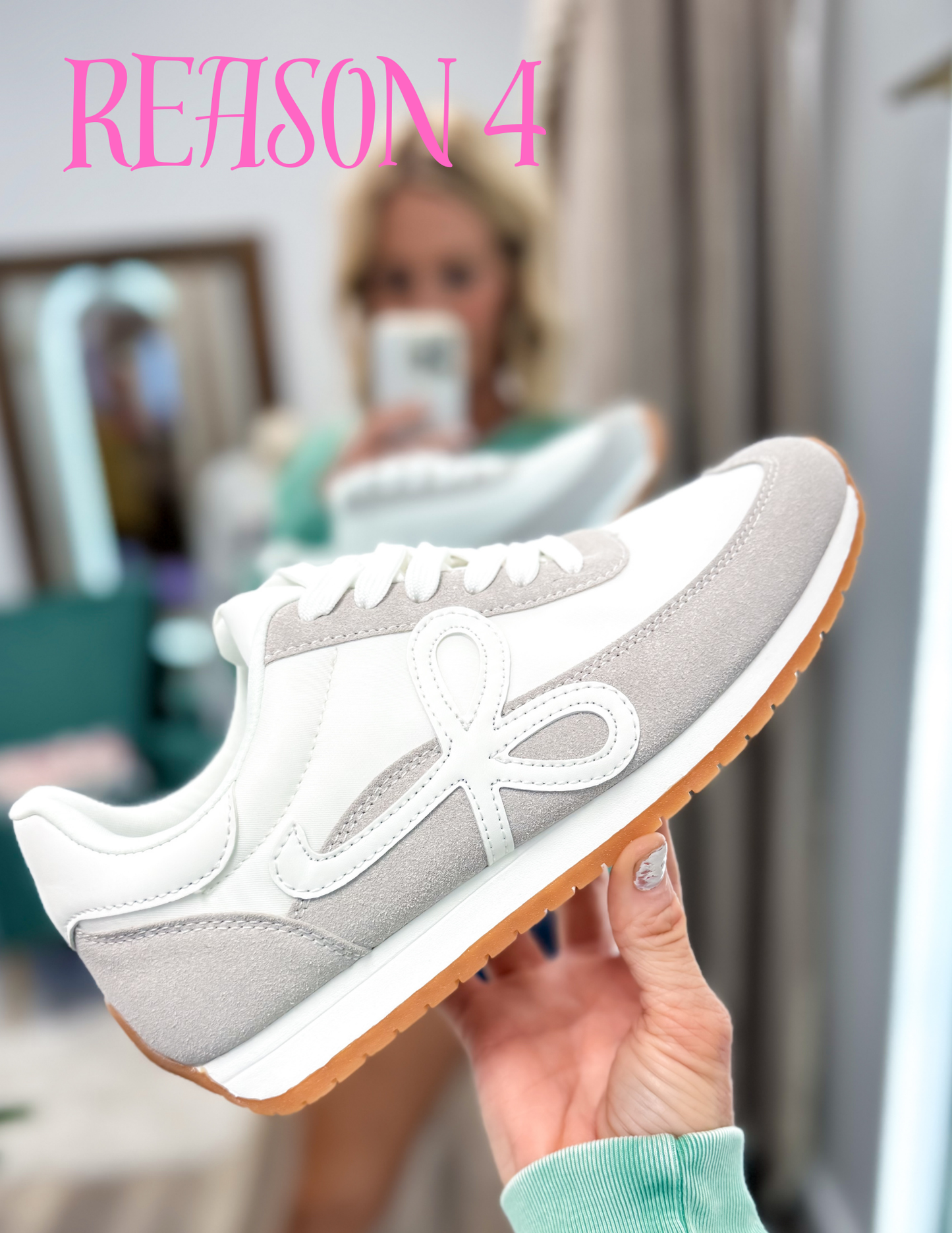 Neutral Nancy Bow Sneaker