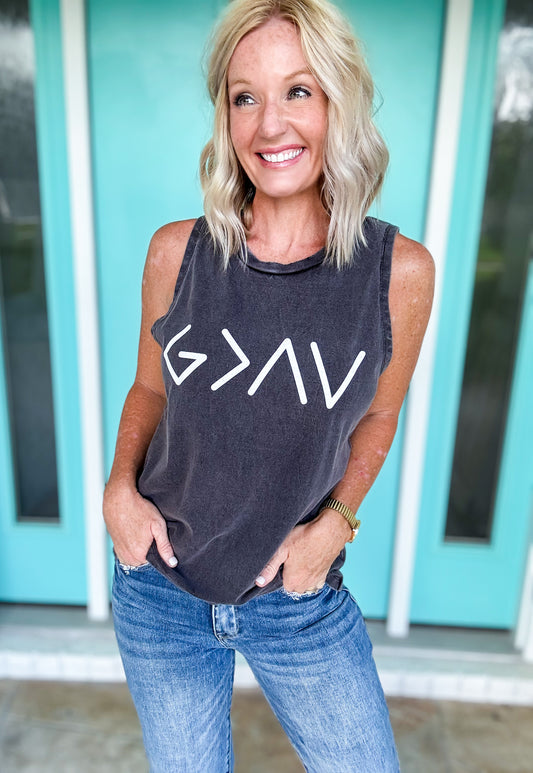 God is Greater Than Highs & Lows Tank