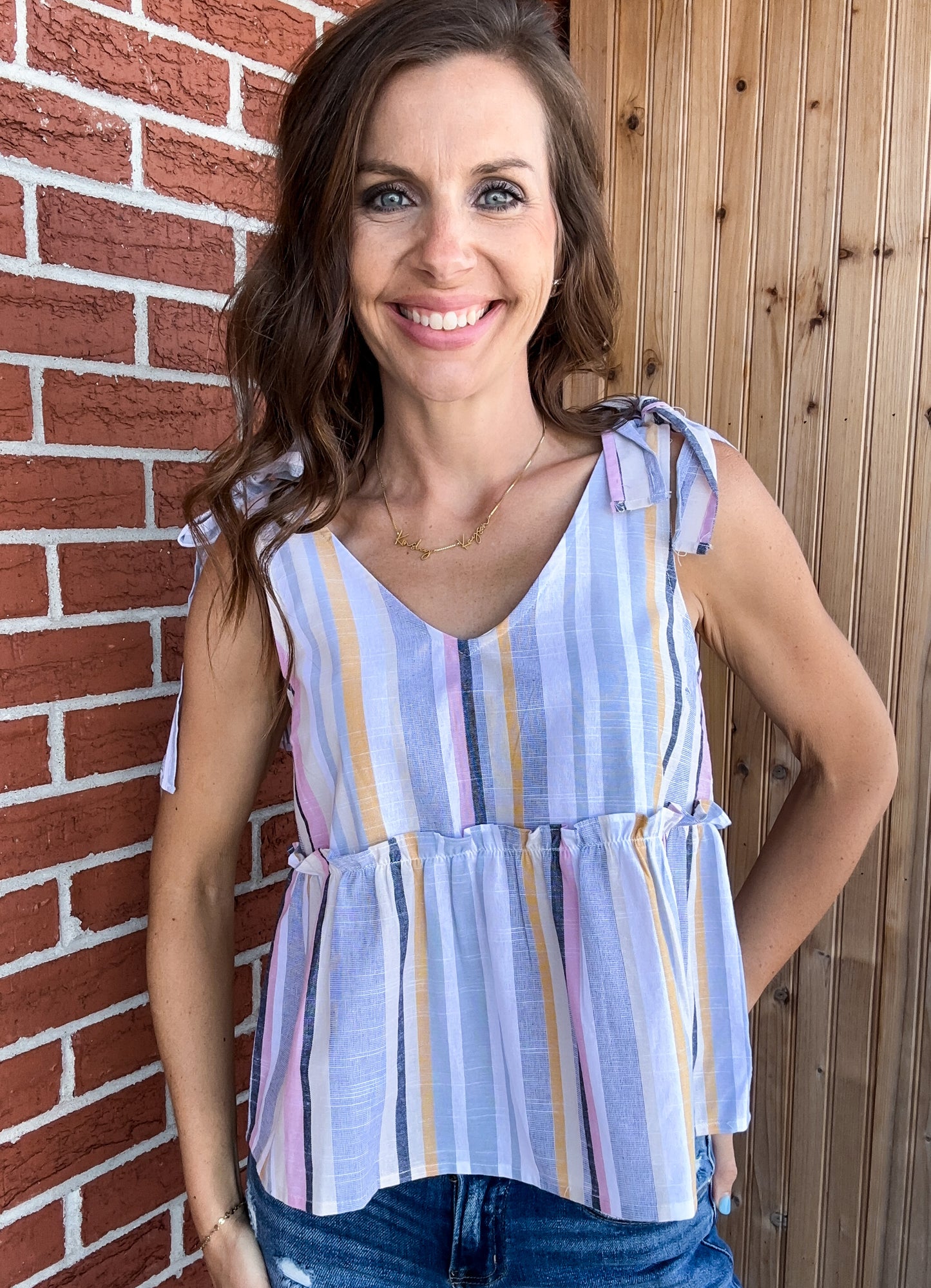 Sweet & Striped Tank