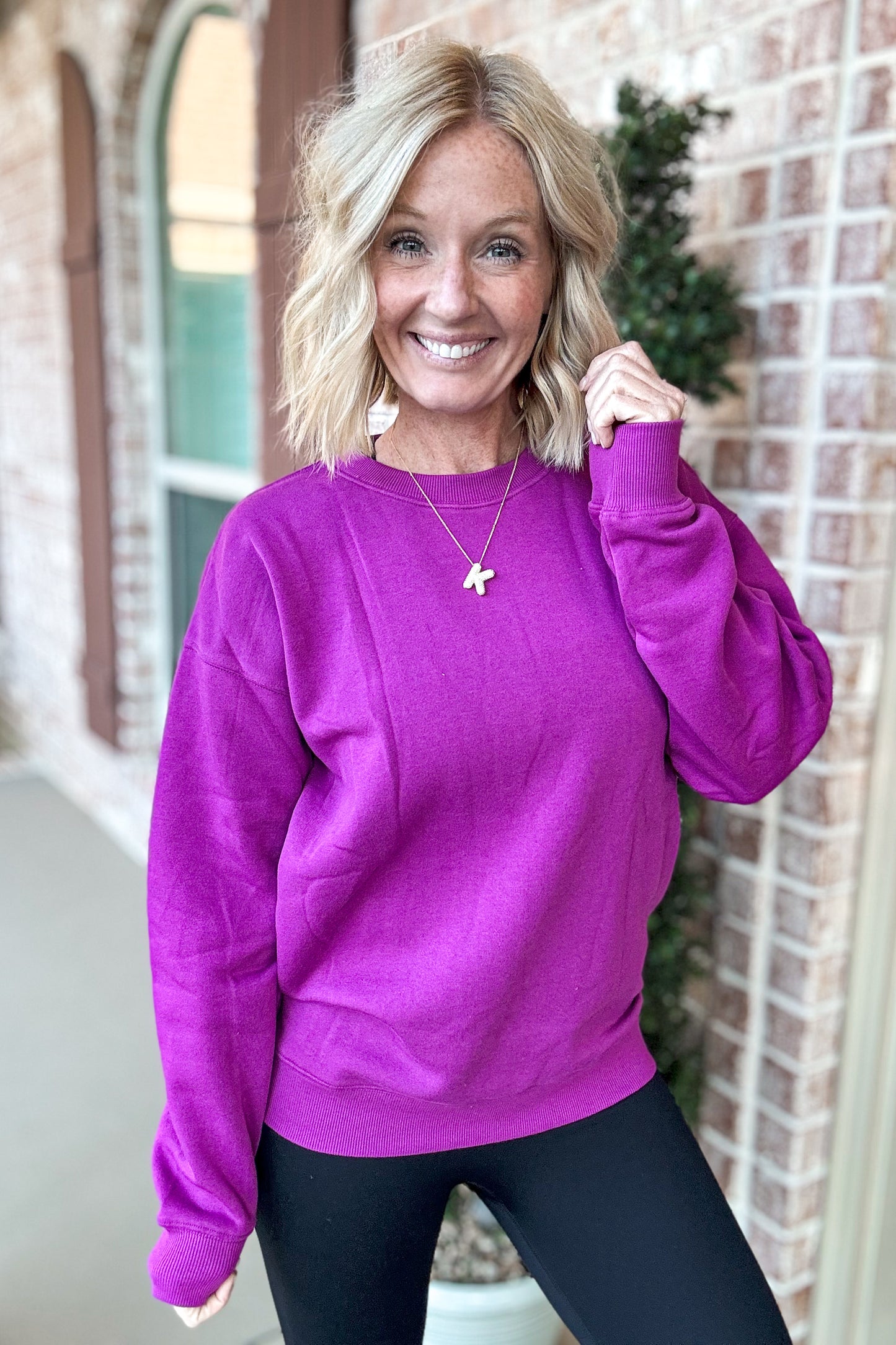 Casual Comfort Fleece Sweatshirt *BEST FIT!*