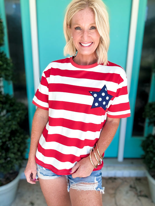 Stars, Stripes & Sass Top