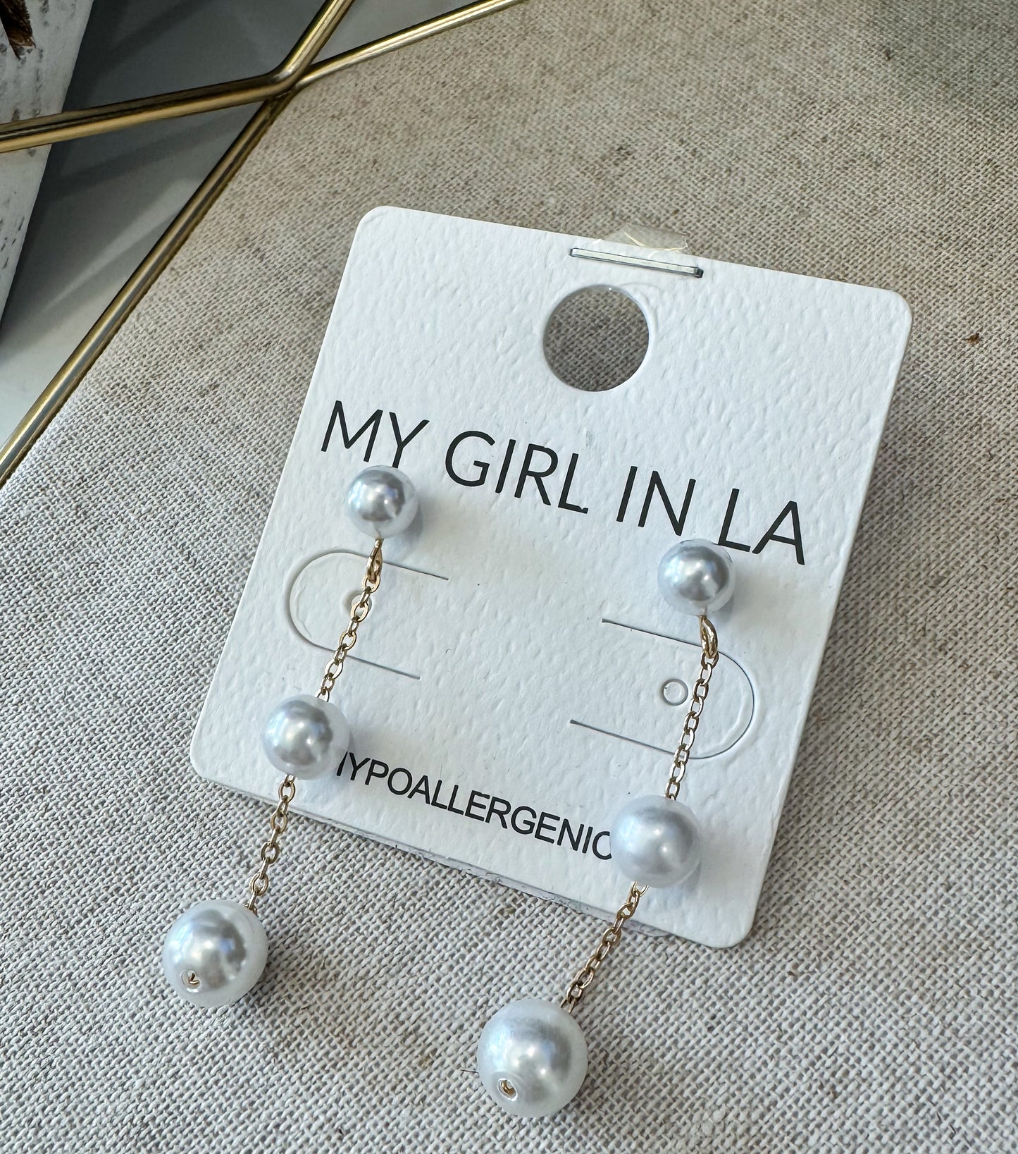 The Pamela Pearl Earrings