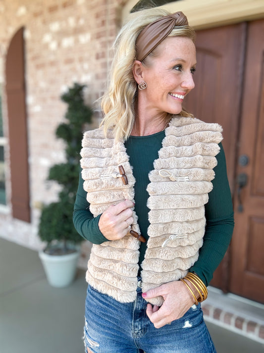 Faux Fur Vest