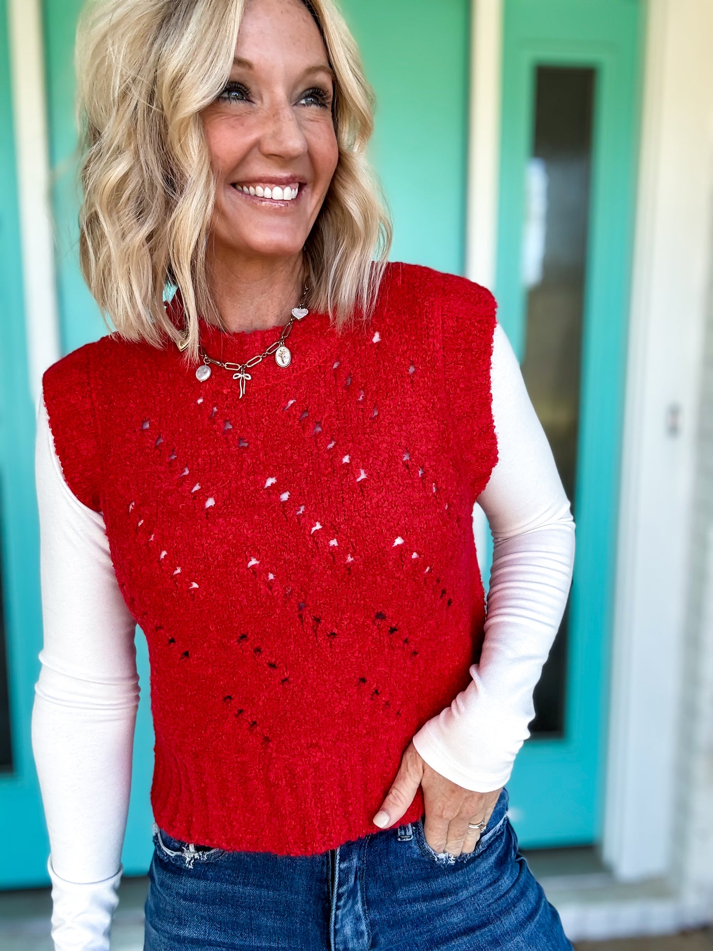 Wool & Weave Sweater Vest