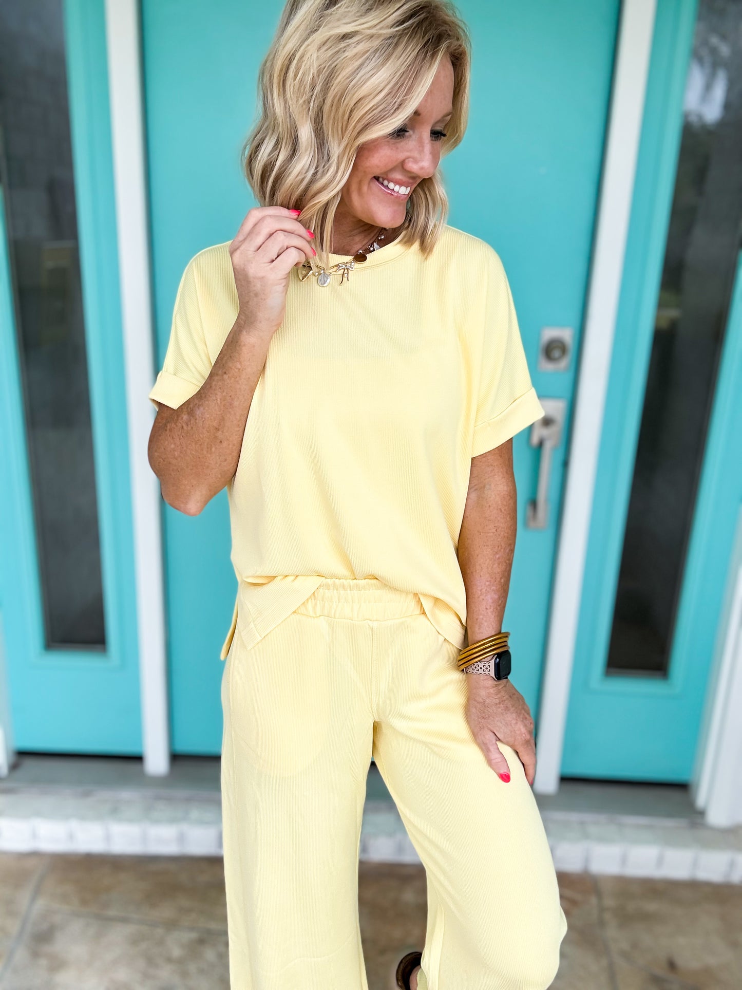 The Best Ribbed Tee by Mono B